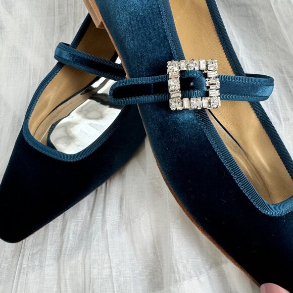 Badgley Mischka Women's Brystol Mary Jane Flat 8.5 - Picture 6 of 13